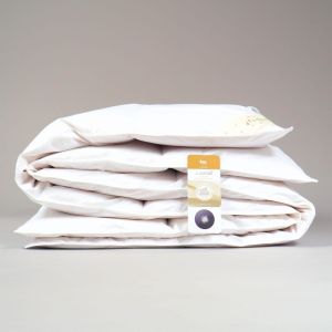 Kołdra puchowa BASIC 135x200 z bawełnianym inletem