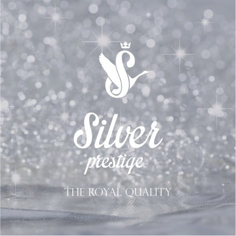 Poduszka SILVER PRESTIGE AMZ – logo kolekcji