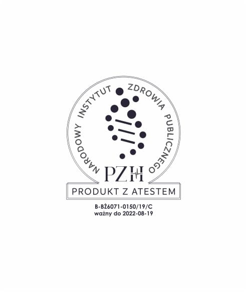 Poduszka NATURAL OUTLAST AMZ – znak PZH