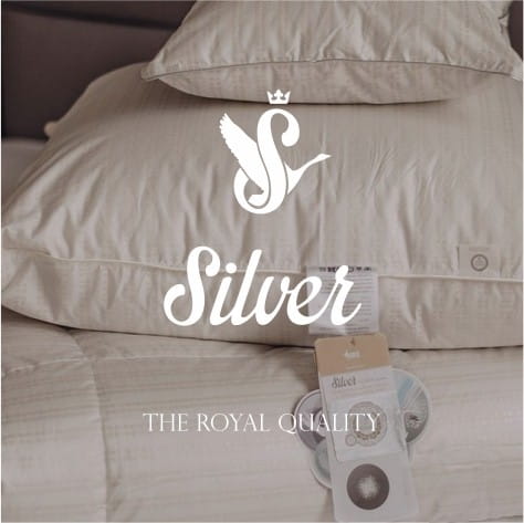 Poduszka SILVER AMZ – grafika z logo