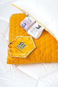 Detal pikowania kołdry BEE SOFT – SOFT FLEX AMZ