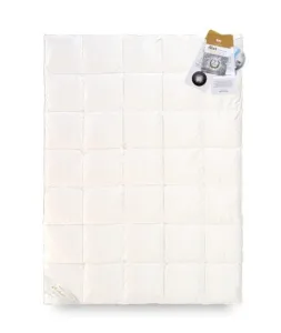 SILVER PRESTIGE kołdra puchowa o kolorze srebra 155x200