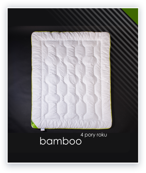 Kołdra BAMBOO AMZ 180x200 z regularnym pikowaniem