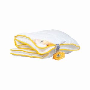 Biała kołdra BEE SOFT 200x200 z satyny bawełnianej