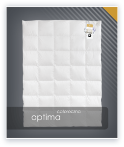 Kołdra OPTIMA AMZ – grafika wariantu całorocznego