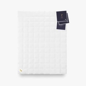 PREMIUM 200x220 kołdra z czystym puchem gęsim i bawełnianym batystem