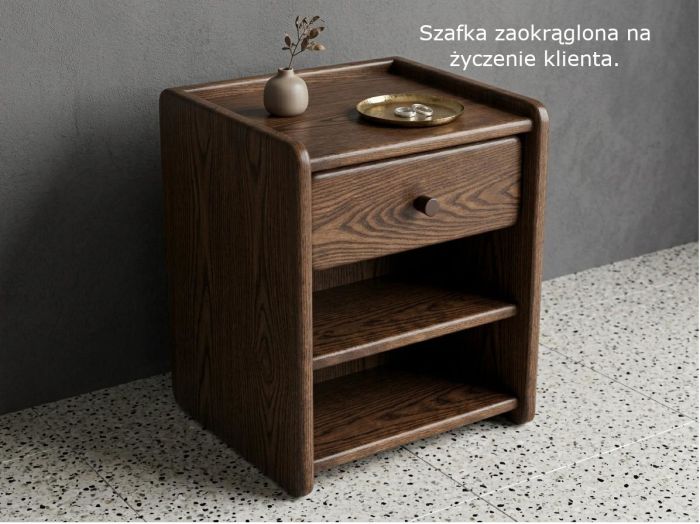 szafka z zaokrąglonymi rogami na zamówienie