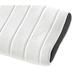Poduszka Superior Soft Senactive – zbliżenie falistego boku i pikowanej powierzchni