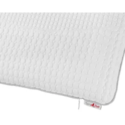 Pokrowiec poduszki Millenium Classic Comfort Senactive z widocznym zamkiem