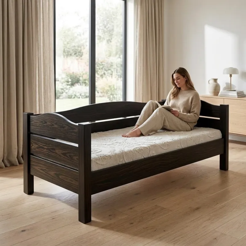 Łóżko ASTER w wenge wybarwieniu
