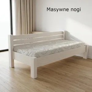 Łóżko z oparciem RITA przygotowane pod materac 90x200 lub większy