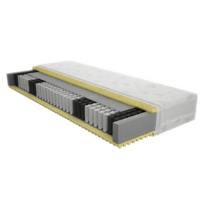 Materac kieszeniowy H2 Welltop Merita z 7 strefami podparcia