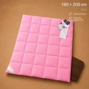 Kołdra BASIC 180x200 AMZ z naturalnym puchem i piórami