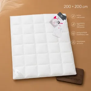 Kołdra Basic AMZ – biała kołdra na grafice 200x200