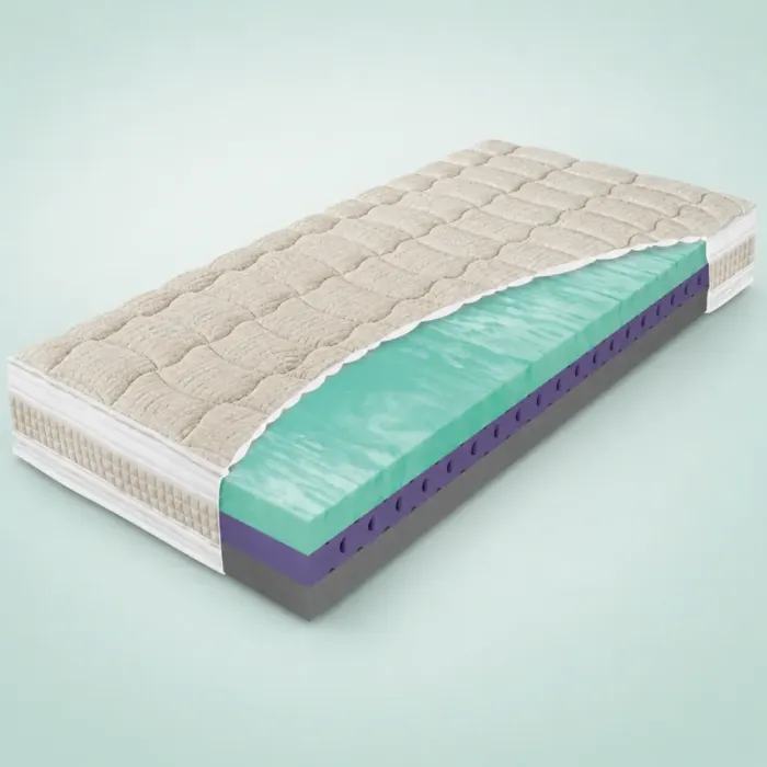 Materac - Biogreen Line Materasso, pianki EVO GREEN, LAVENDER i NIGHTFLY o róznej twardości