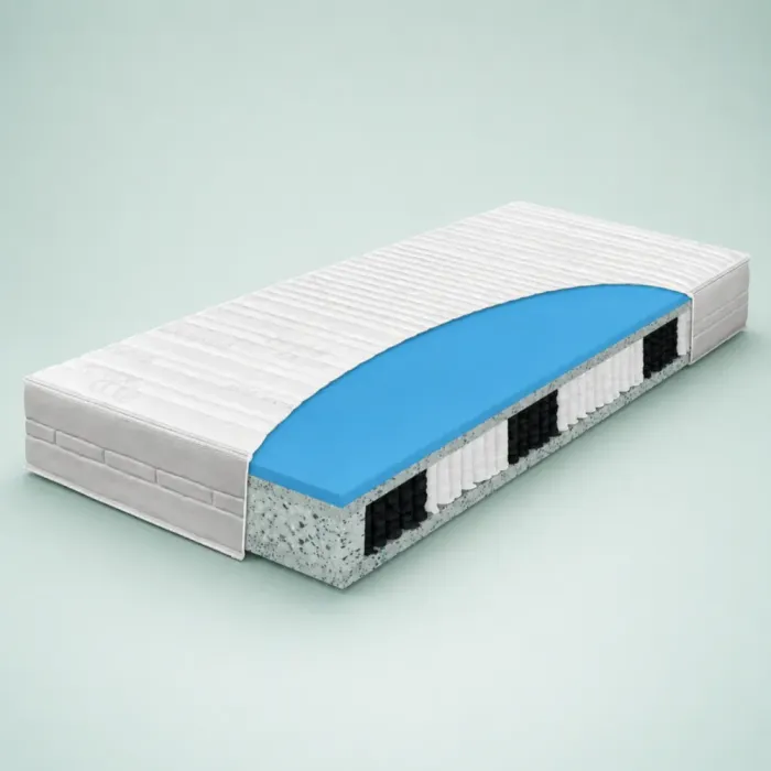 Materac kieszeniowy Hybrid Aqua Sleep firmy Materasso