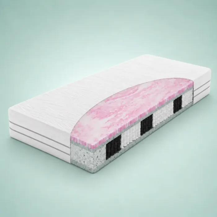 Materac typu kieszonkowego Hybrid Collagen Materasso