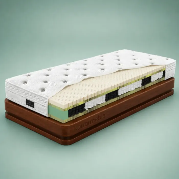 Materac kieszeniowy Hybrid Herbal Materasso