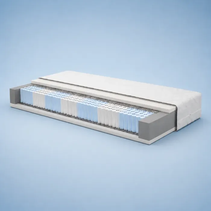 Materac Imperial wkład kieszeniowy Merita multipocket H3 + lateks