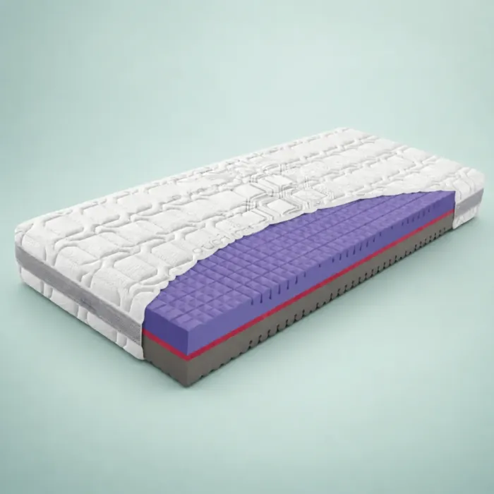 Materac piankowy 3 warstwowy Lavender Duo PL Materasso