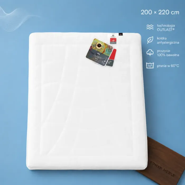 Kołdra COTTON 200x220 AMZ z wypełnieniem DreamFill