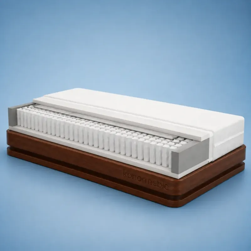 Materac Merita Ortopedico Lux Merita to twardy materac kieszeniowy