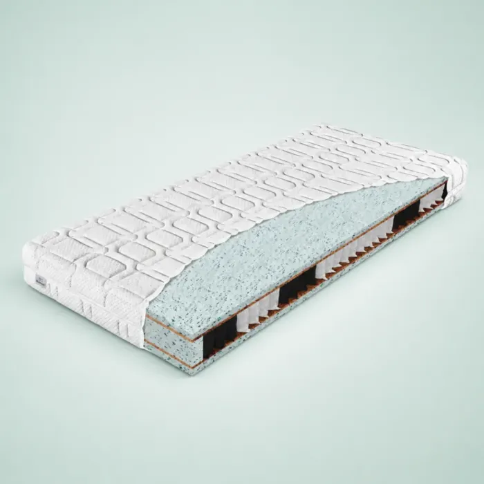 Materac Pocket Coconut Materasso to sprężynowo-kokosowy materac o grubości 23 cm