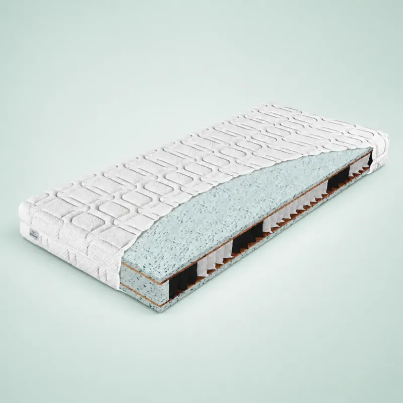 Materac Pocket Coconut Materasso to sprężynowo-kokosowy materac o grubości 23 cm