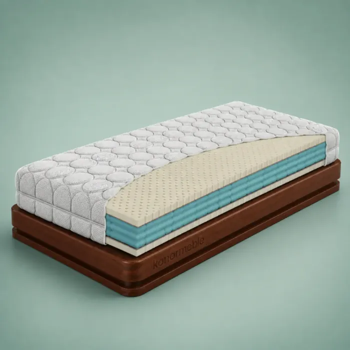 Materac Premier Biospring PL Materasso -naturalny materac lateksowo-piankowy o wysokości - 21 cm