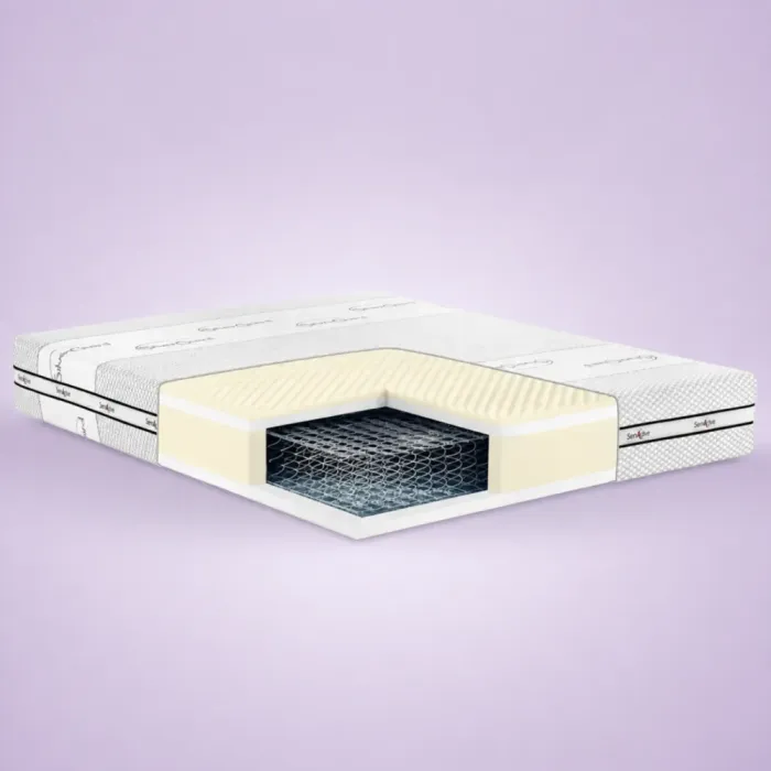 Materac Senactive Solaris Visco 7-strefową formatką kieszeniową