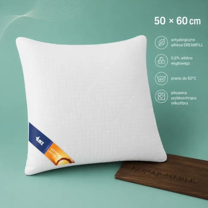 Poduszka ANTYSTRES Active 50x60 AMZ antyalergiczna