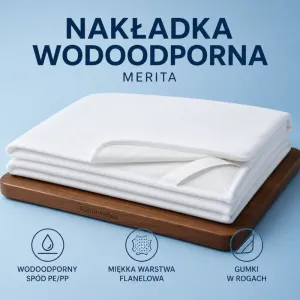 Ochrona materaca przed wilgocią i zabrudzeniami Merita