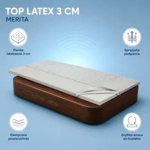 Nakładka Top Latex Merita – nakładka na planszy Top Latex 3 cm