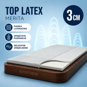 Nakładka Top Latex Merita – odchylony narożnik na planszy Top Latex