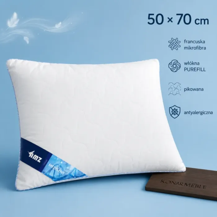 Poduszka MEDISENS 50x70 z mikrofibry francuskiej