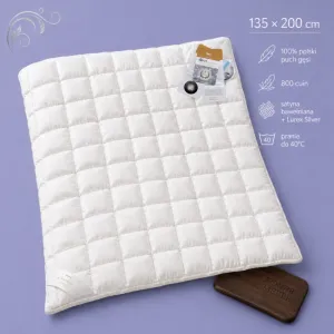 Kołdra Silver Prestige 135x200 AMZ – fioletowa plansza