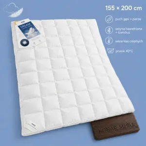 Kołdra Dream 155x200 AMZ – niebieska plansza