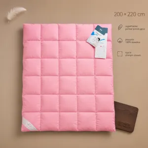 PIERZE 200x220 kołdra z naturalnym polskim pierzem gęsim