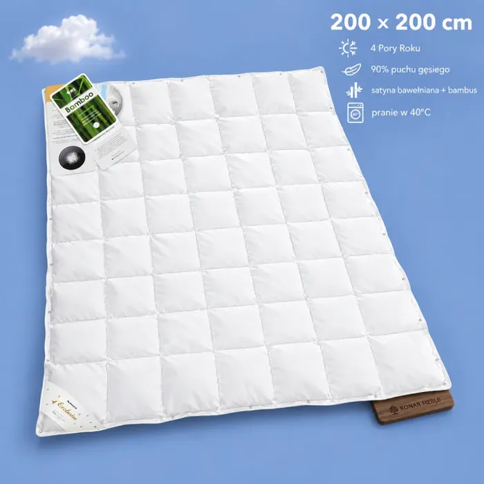 Kołdra puchowa DREAM 200x200 AMZ