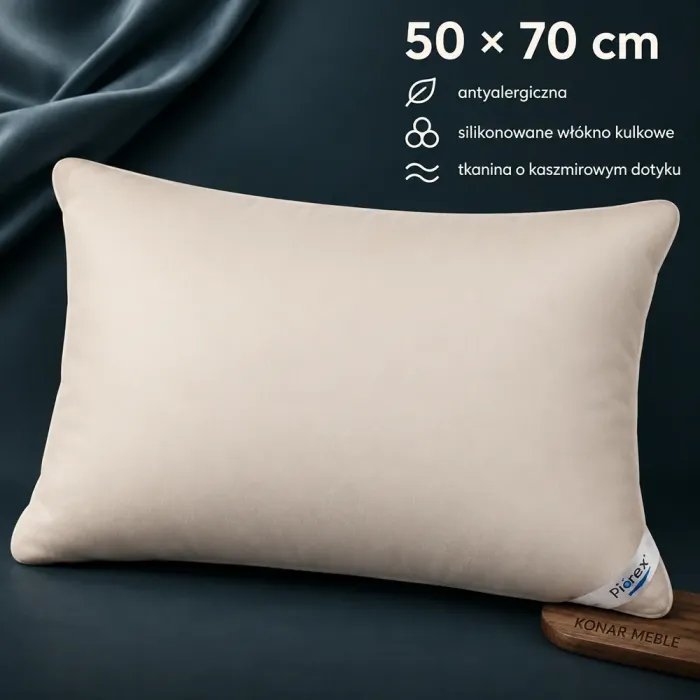 Poduszka Kaszmirowy Dotyk 50x70 Piórex – grafika informacyjna