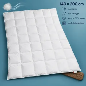 Kołdra Klimatyczna 140x200 Piórex – grafika informacyjna