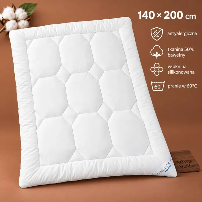 Kołdra Cotton Classic 140x200 Piórex – grafika