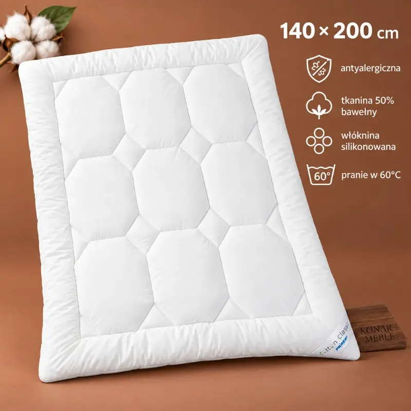 Kołdra Cotton Classic 140x200 Piórex – grafika