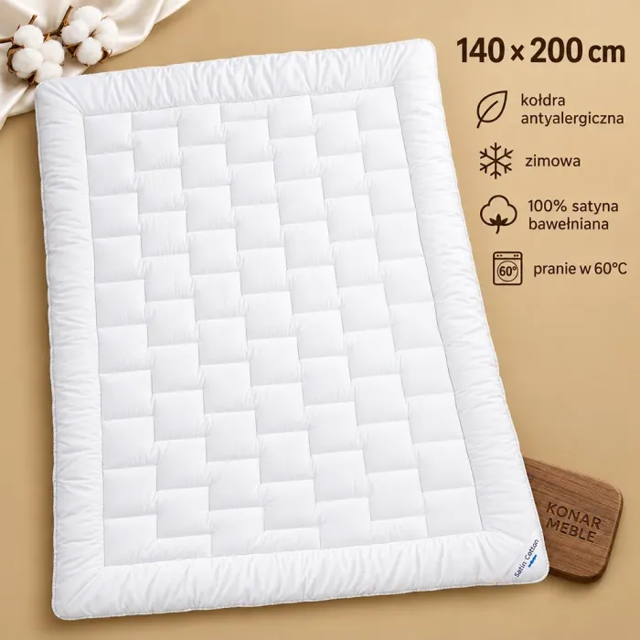 Kołdra Satin Cotton 140x200 Piórex – grafika