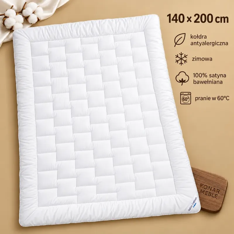 Kołdra Satin Cotton 140x200 Piórex – grafika