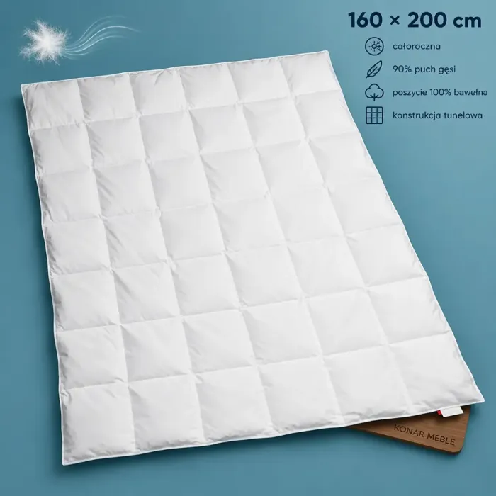 Kołdra Klimatyczna 160x200 Piórex – grafika