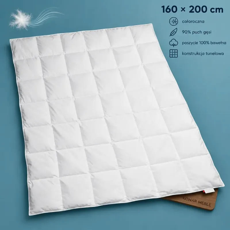 Kołdra Klimatyczna 160x200 Piórex – grafika
