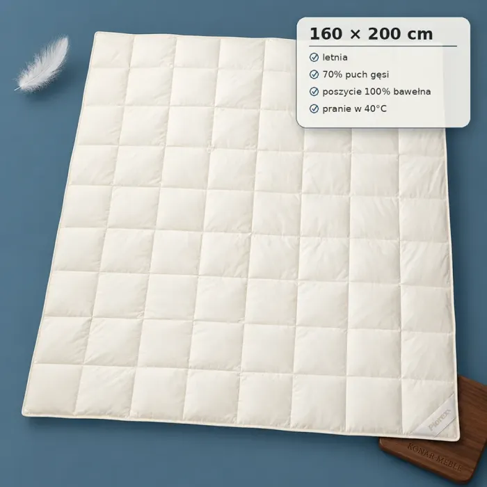 Kołdra Standardowa Letnia 160x200 Piórex – grafika