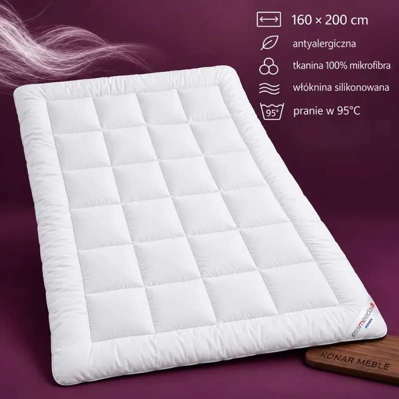 Kołdra Essmeeda 160x200 Piórex – grafika informacyjna