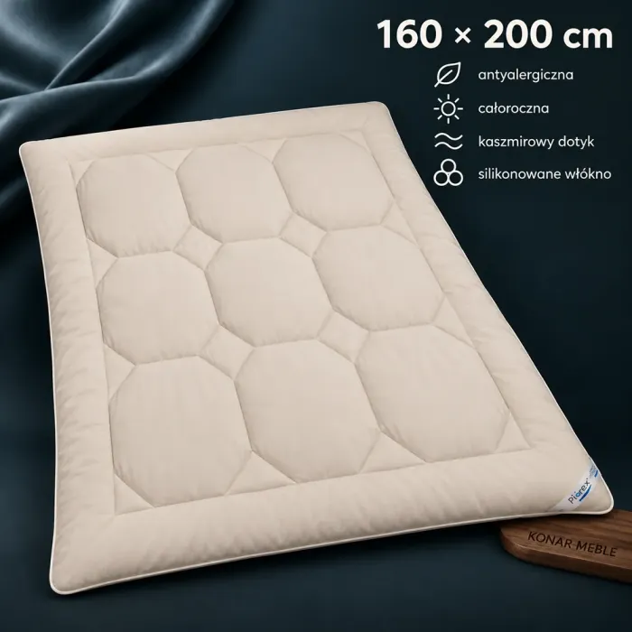 Kołdra Kaszmirowy Dotyk 160x200 Piórex – grafika